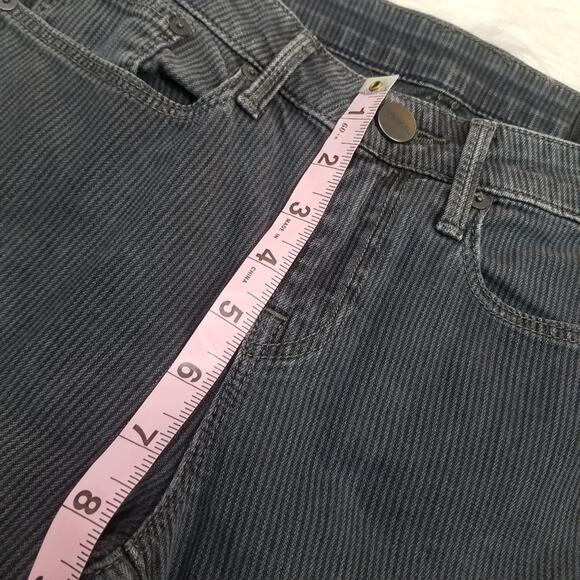 Vince Riley in Wilshire Wash Skinny Striped  Corduroy Low Rise Pants Made in USA - Picture 5 of 8